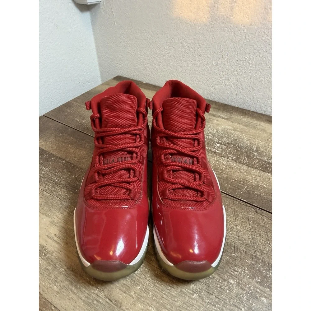 Nike Air Jordan 11 Retro 'Win Like '96' 378037-623 Men's Size 12 Shoes Sneakers
